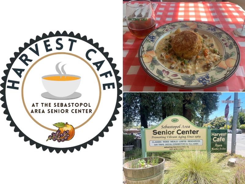 The Harvest Cafe Located in Senior Center, 167 N High St, Sebastopol