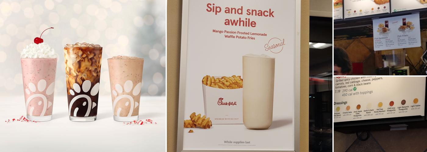 Chick-fil-A Menu