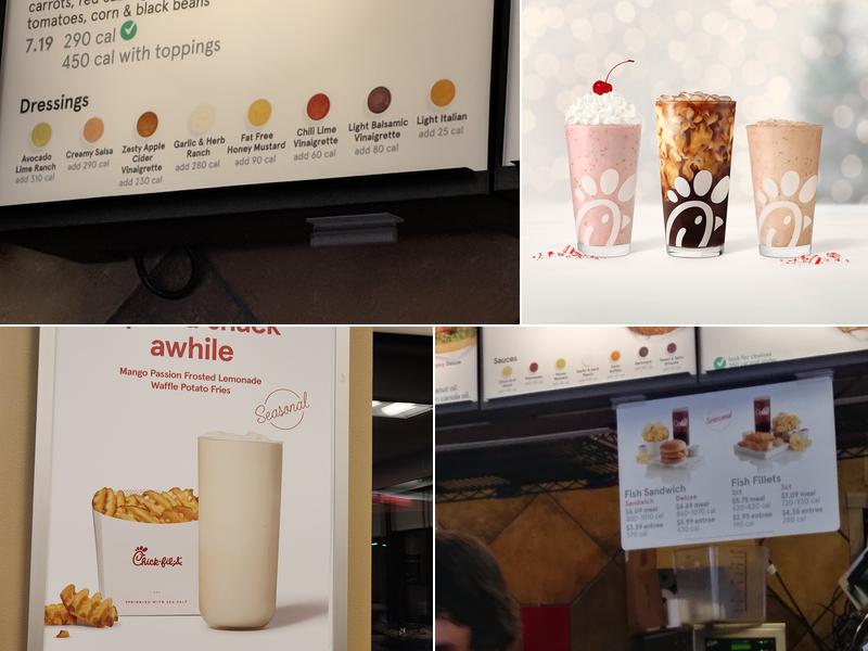 Chick-fil-A Menu