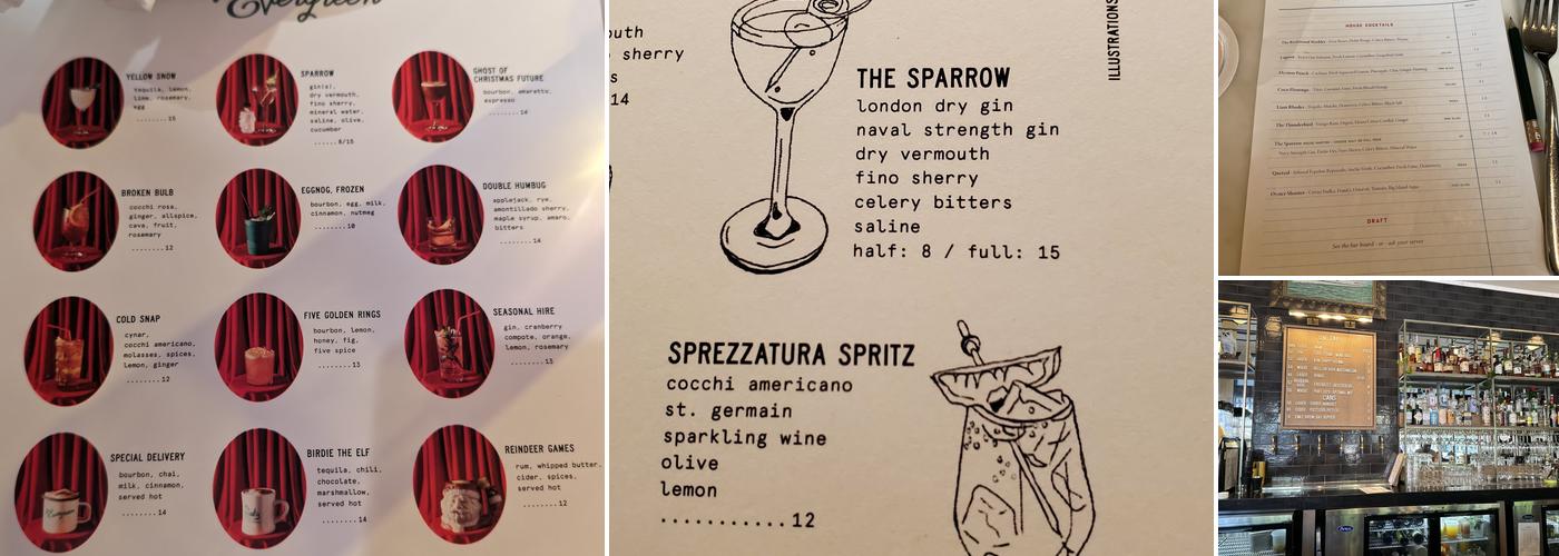 Birdie's Menu