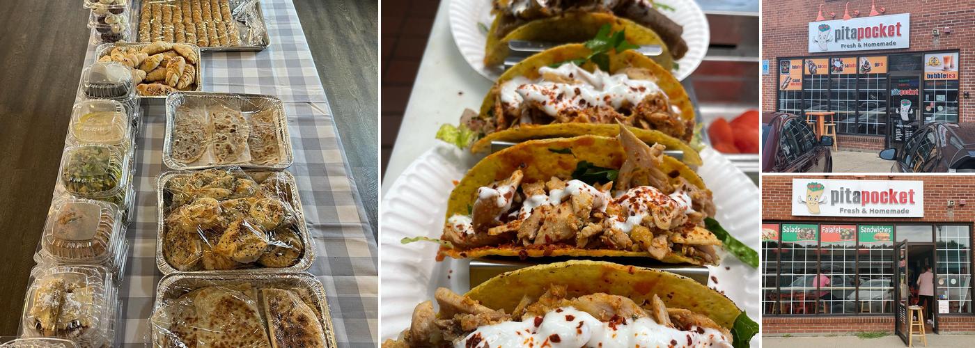 pitapocket + bubbletea