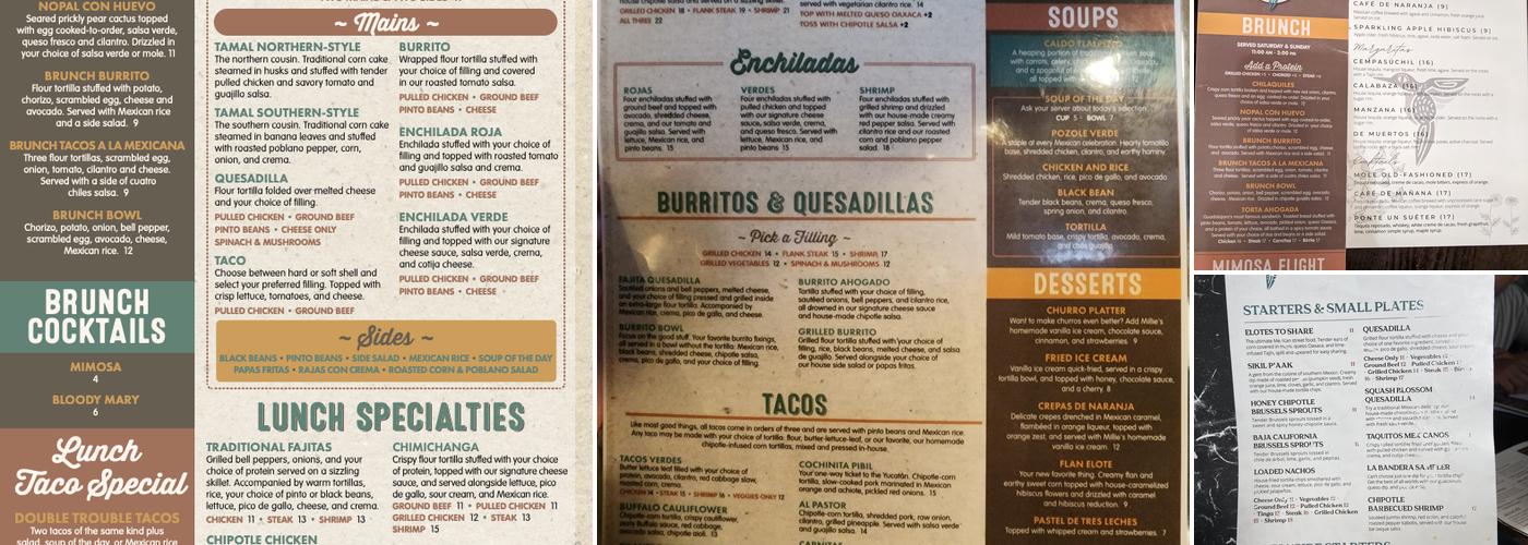 Tepache Mexican Kitchen & Bar Menu