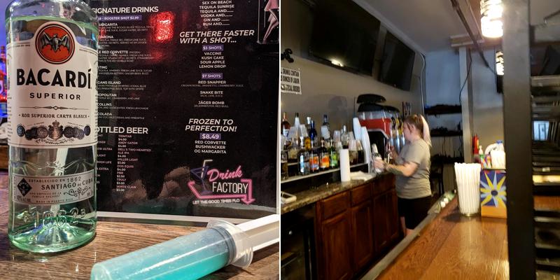 Drink Factory Menu