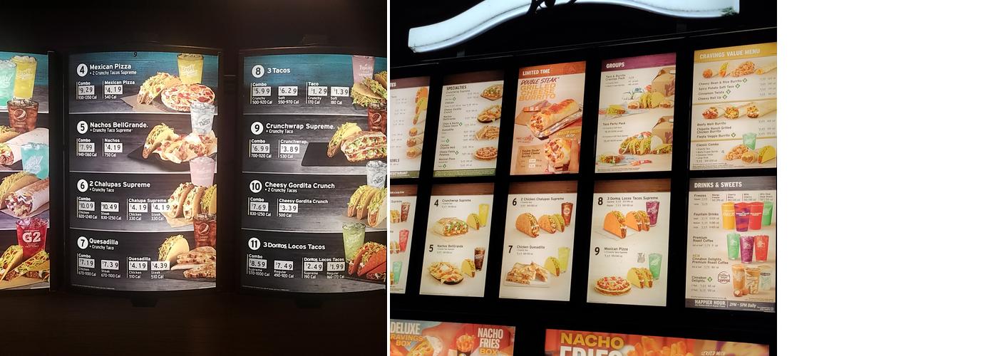 Taco Bell Menu