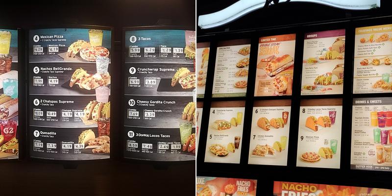 Taco Bell Menu