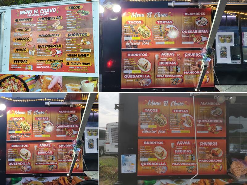 Taqueria El Chavo Menu