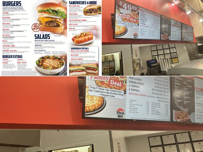 Pizza Hut Express Menu