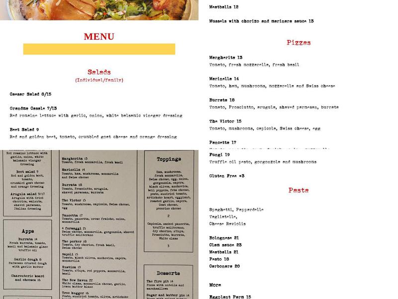 Alondra's Restaurant Menu