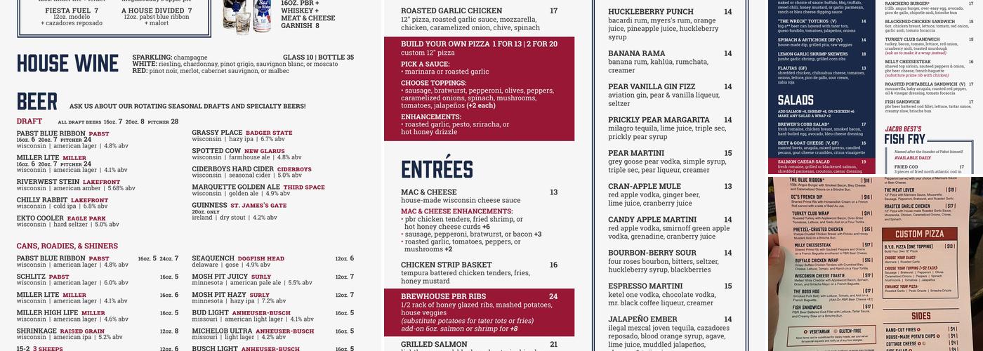 On Tap Menu
