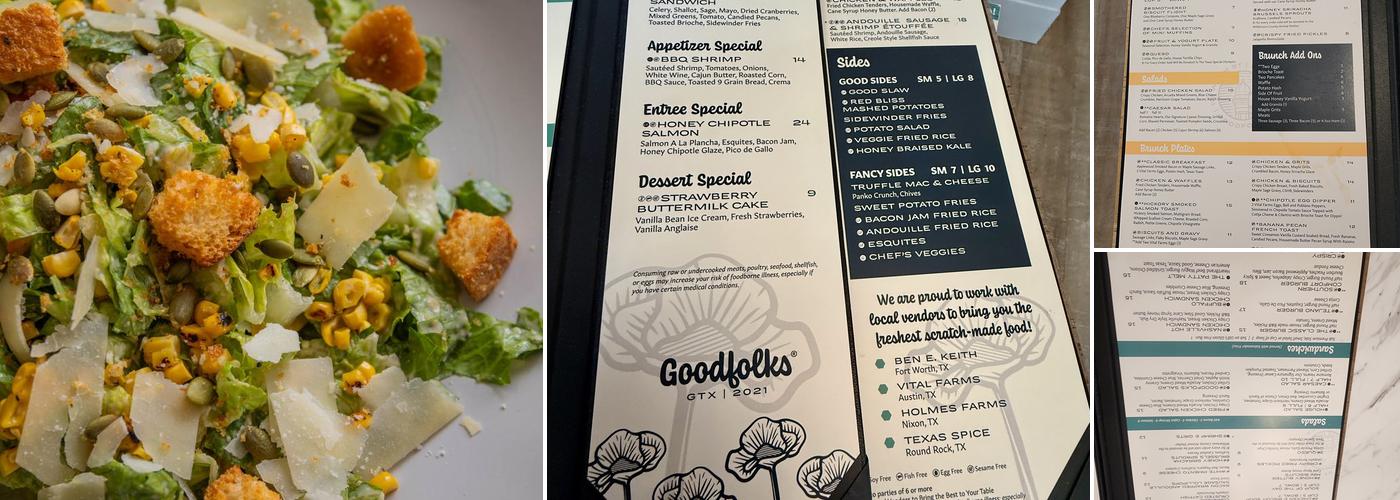 Goodfolks Menu