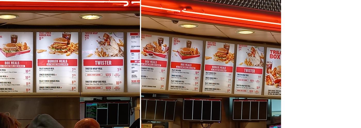 KFC Chertsey - Thorpe Park - Seasonal Menu