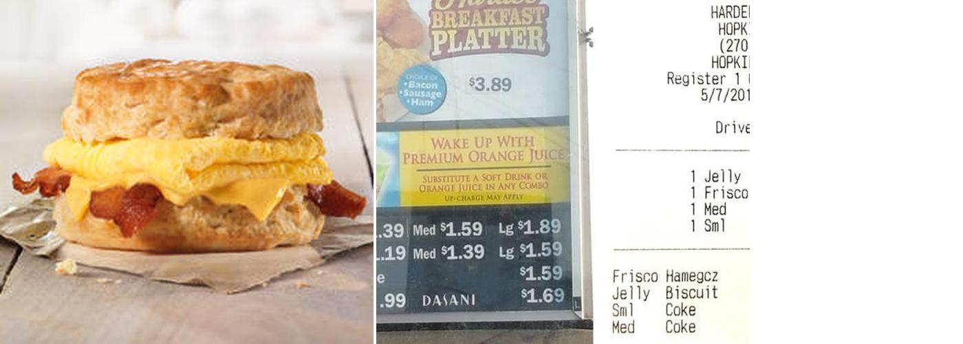 Hardee's Menu