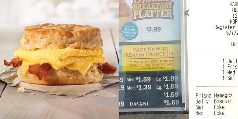 Hardee's Menu