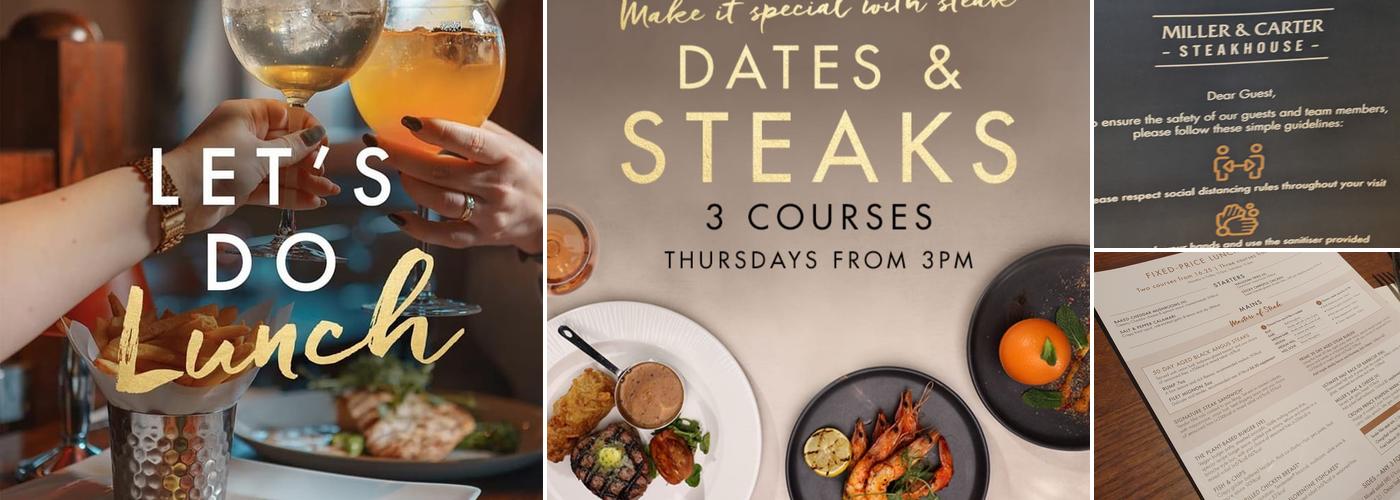 Miller & Carter Chertsey Menu