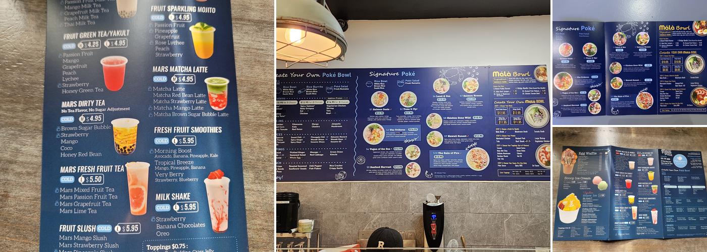 PokeBowl Station -New Dorp Lane Menu