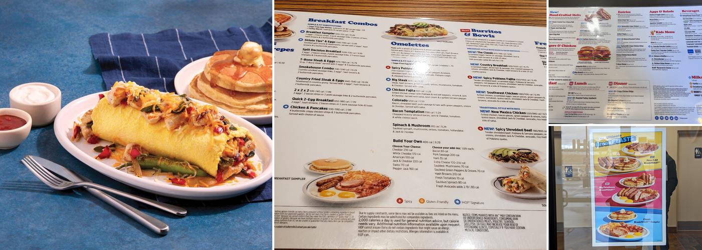 IHOP Menu