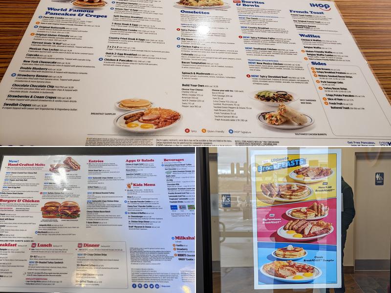 IHOP Menu