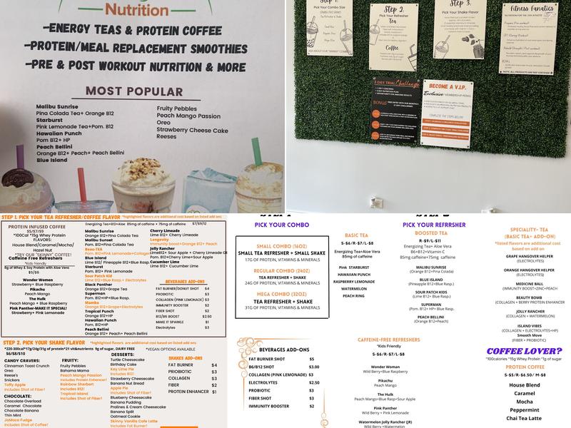 Hickory Hills Nutrition Menu