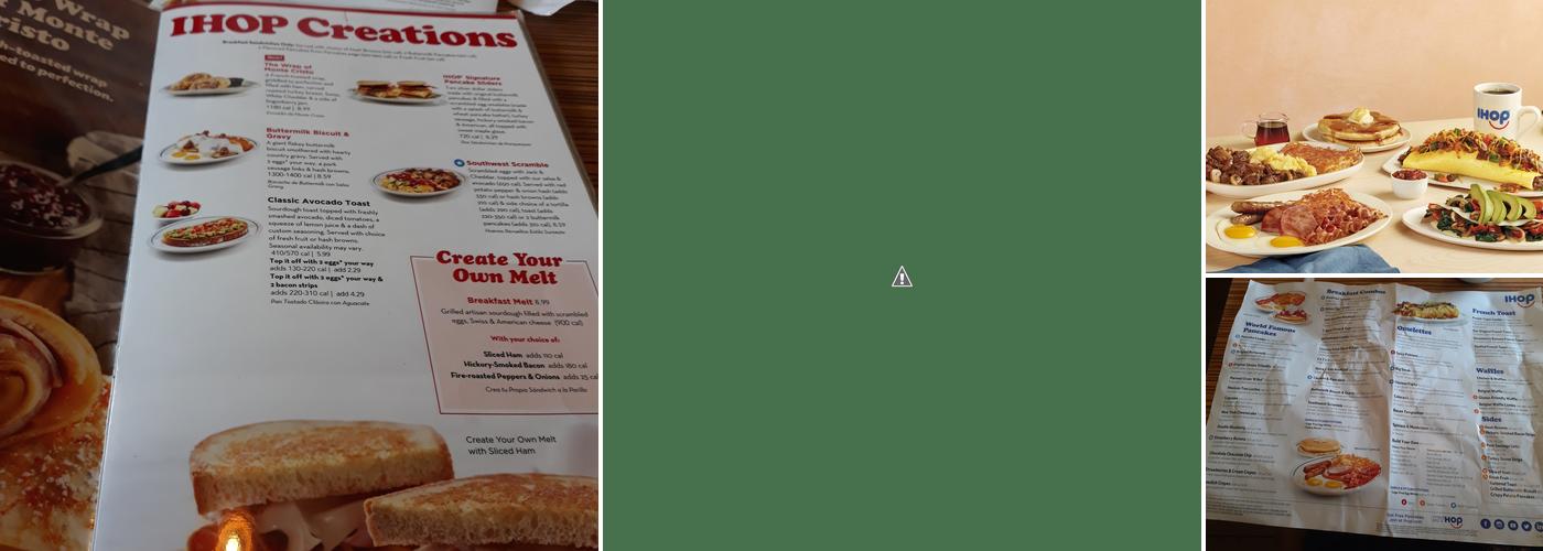 IHOP Menu