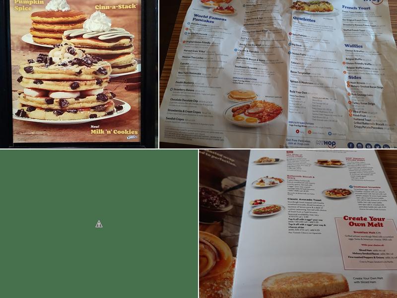IHOP Menu