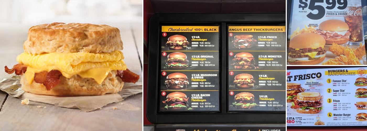Hardee's Menu