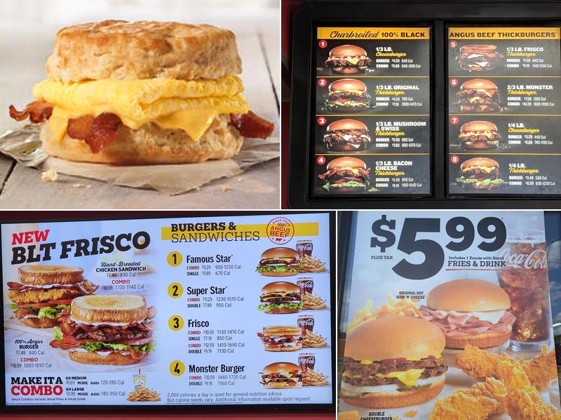 Hardee's Menu