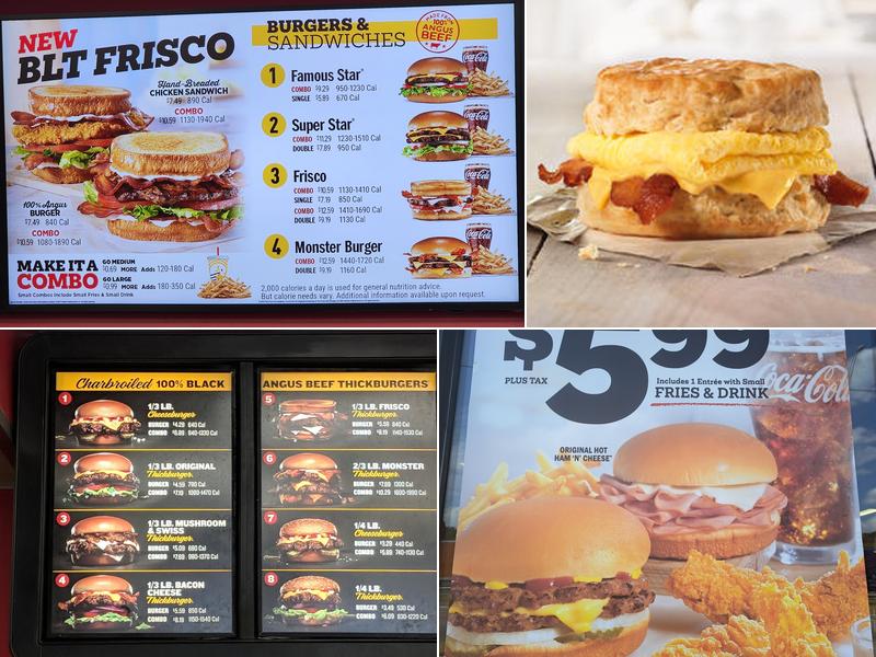 Hardee’s Menu
