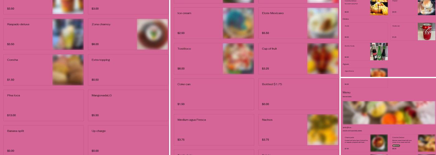 valley ice cream shop LLC Menu