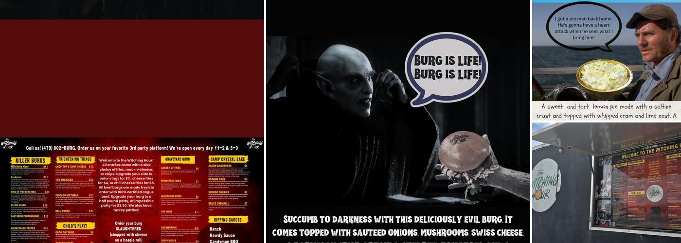 The Witching Hour Menu