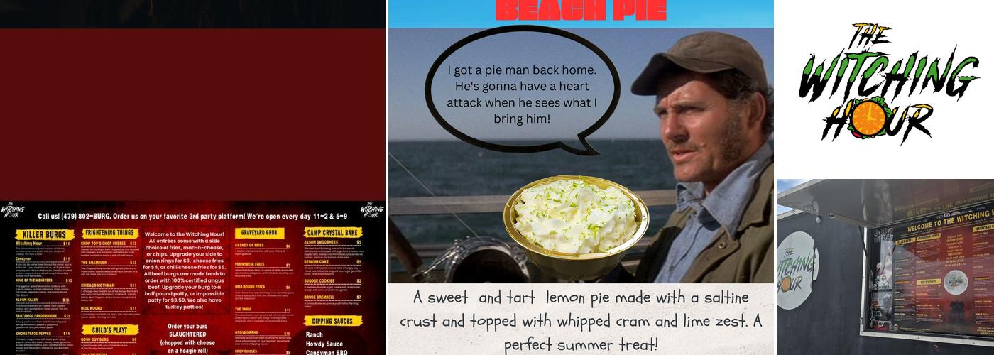 The Witching Hour Menu