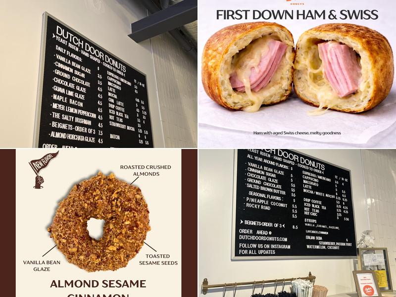 Dutch Door Donuts Menu