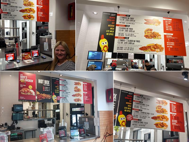 Dave's Hot Chicken Menu