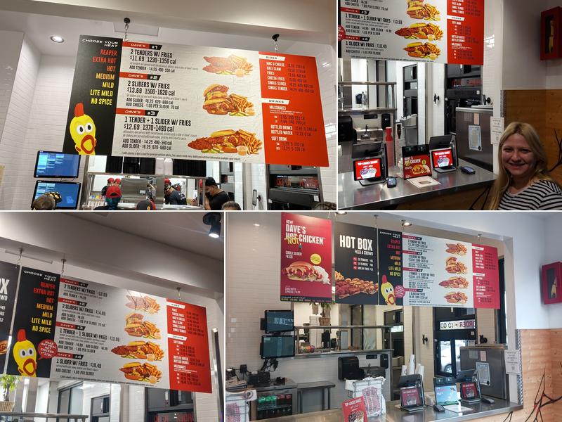 Dave's Hot Chicken Menu