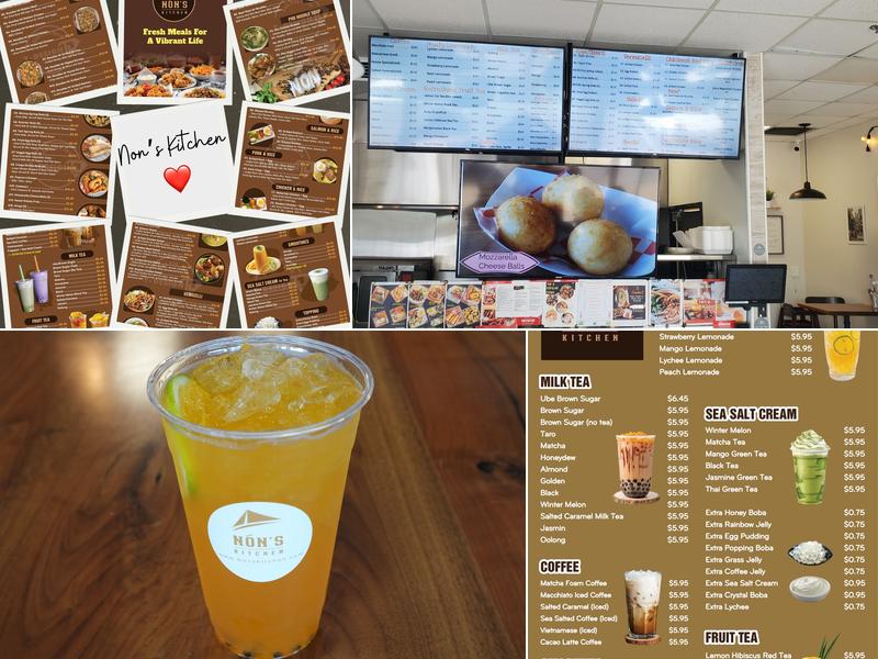 Non's Kitchen Menu