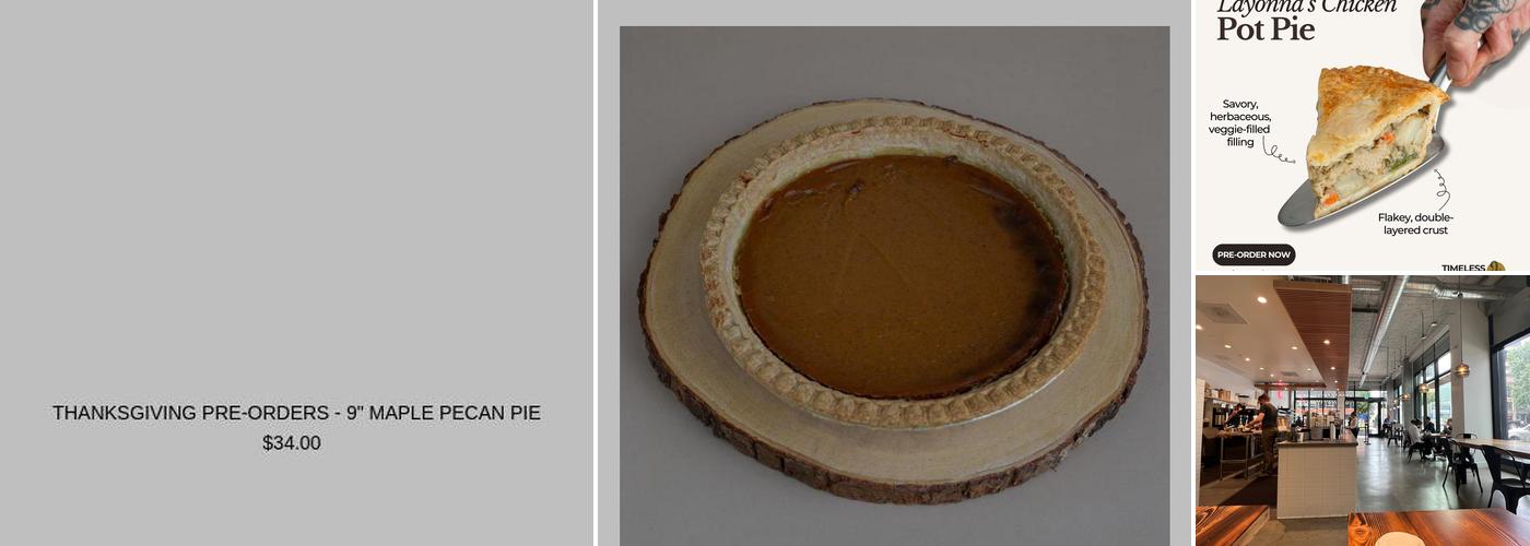 Timeless Coffee Menu