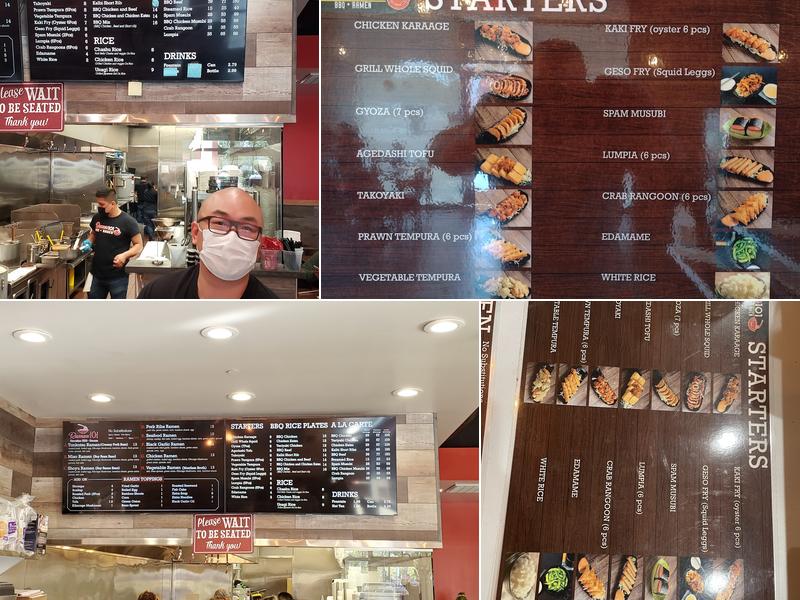 Ramen 101 Menu