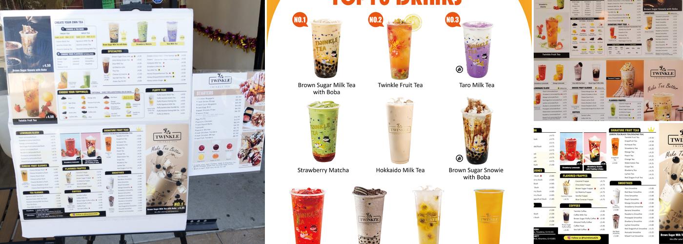 Twinkle Tea Menu