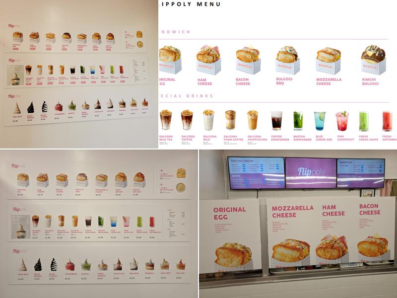 Flippoly Menu
