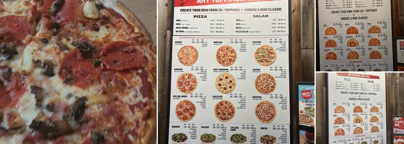 MOD Pizza Menu