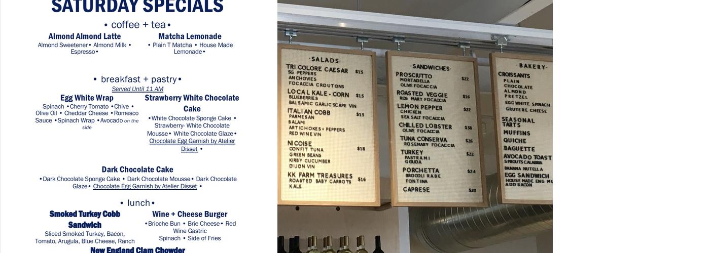 Southold General Menu