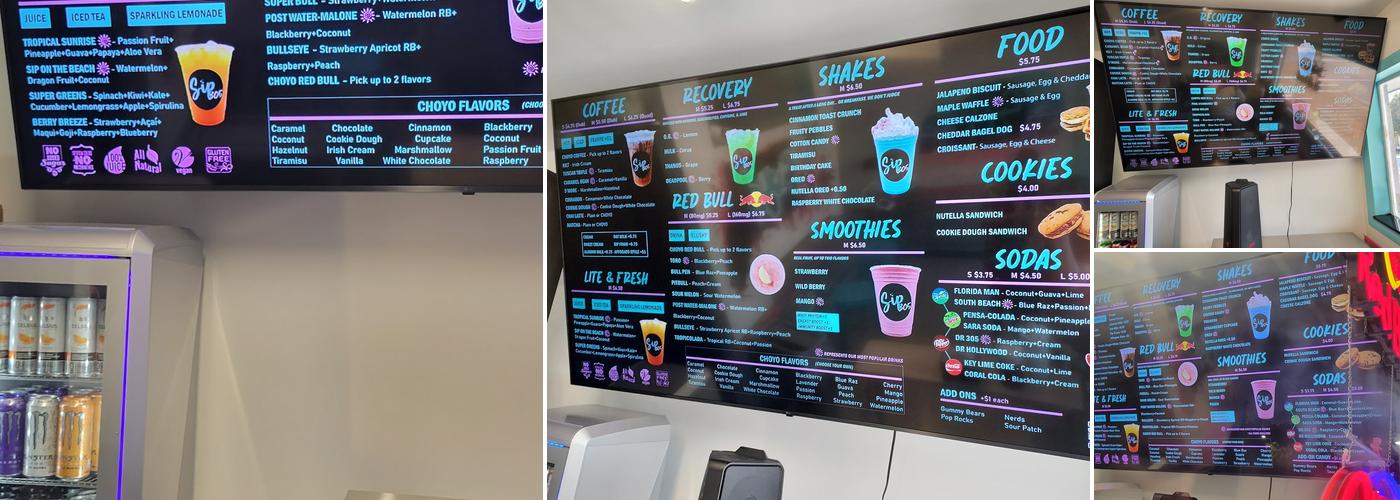 Sip 305 Menu