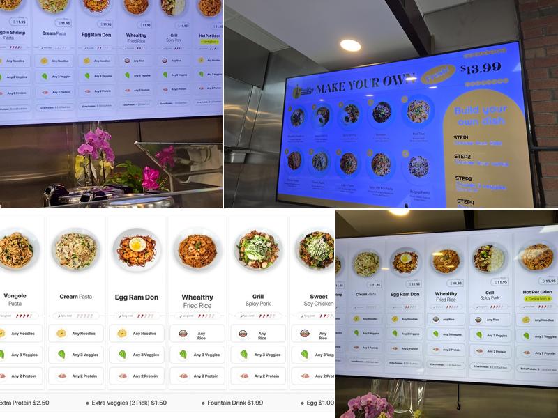 Whealthy Sandy Spring Menu