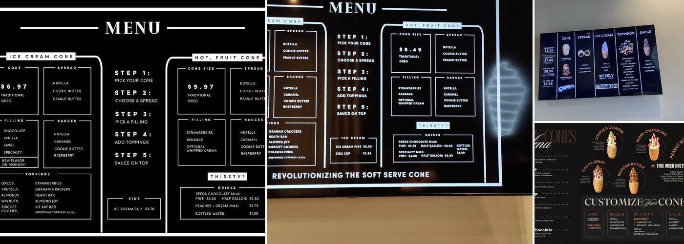 Crispy Cones - Logan Menu