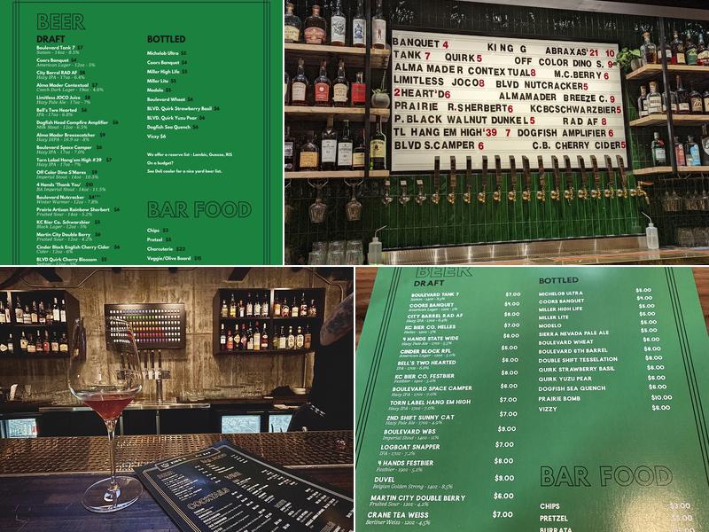 King G - Bar and Delicatessen Menu