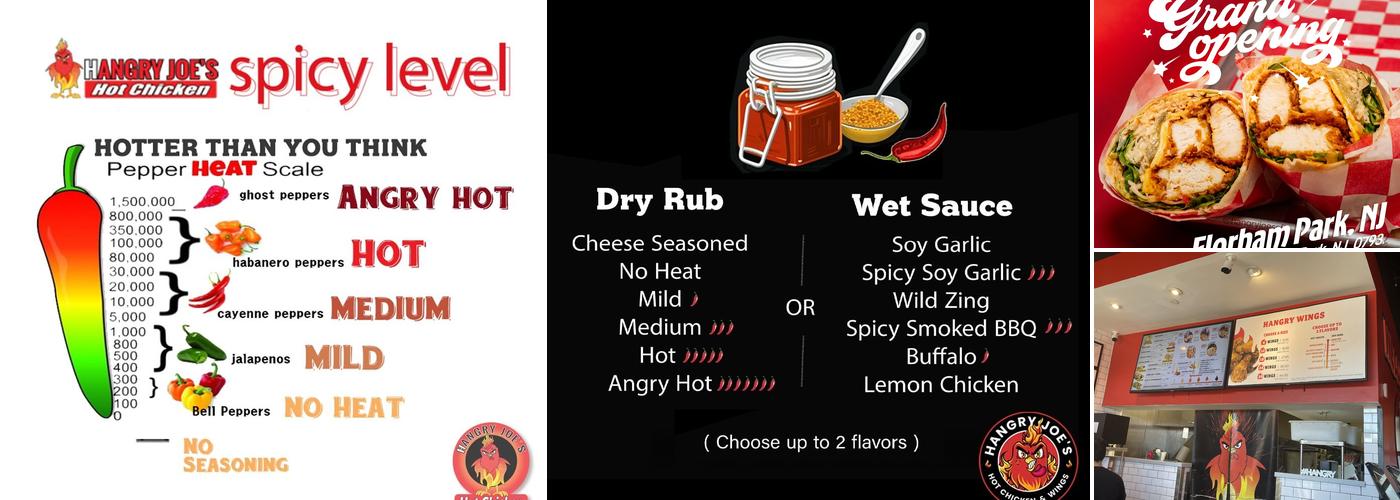 Hangry Joe's Hot Chicken & Wings Menu