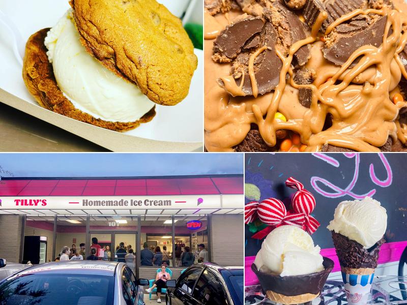 Tilly's Homemade Ice Cream 215 Kings Hwy #101, Fredericksburg