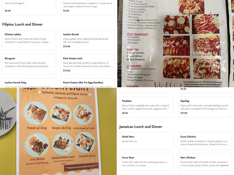 Bright Light Menu
