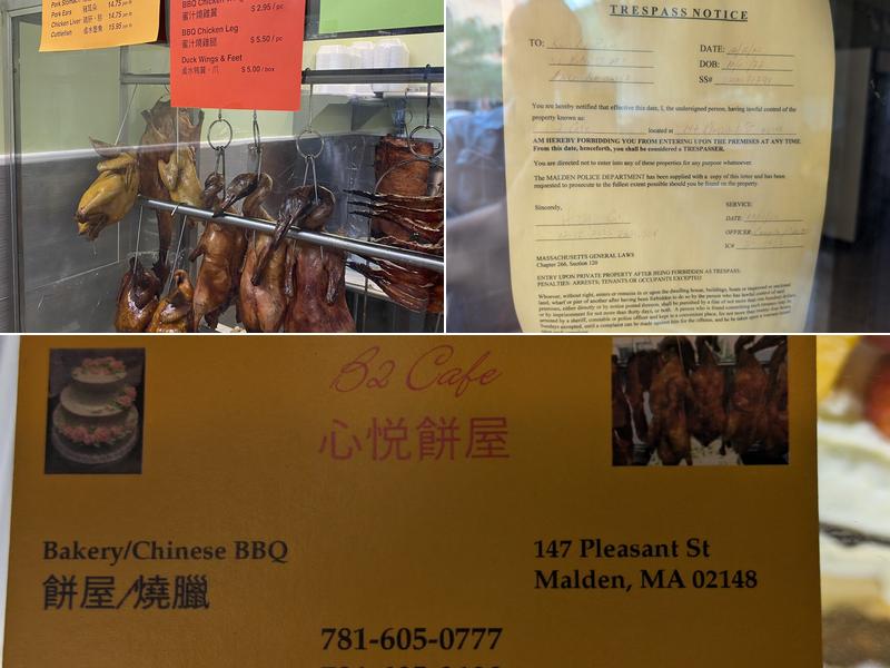 B2 Cafe Menu