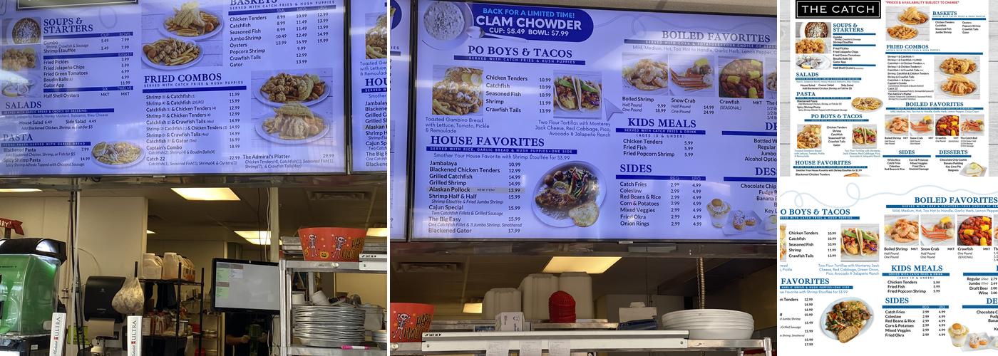 The Catch Menu