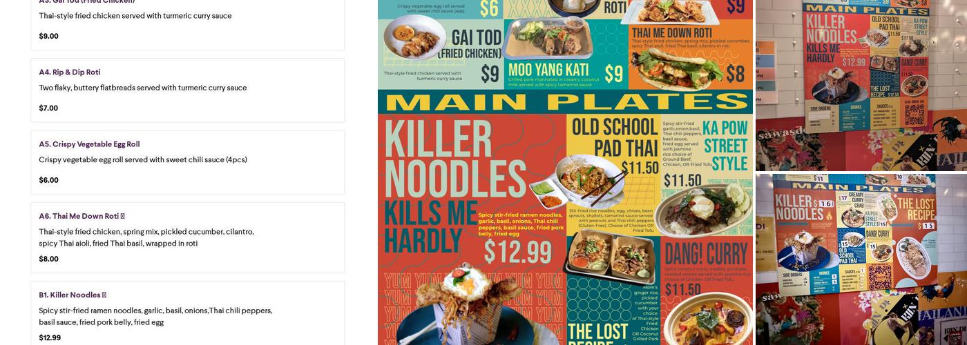 Kiin Di Menu